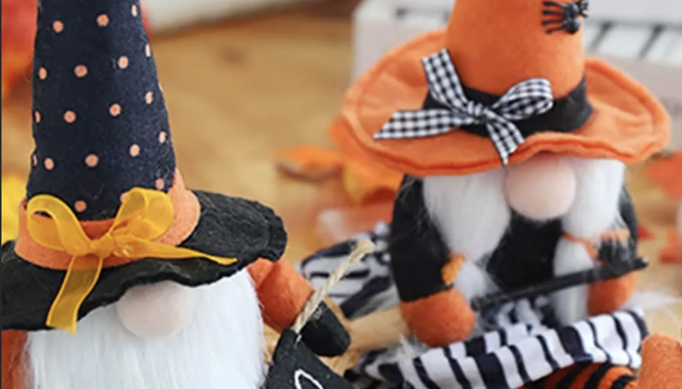 Fall & Halloween Fabric Decorations fabric seasonal decoration collection