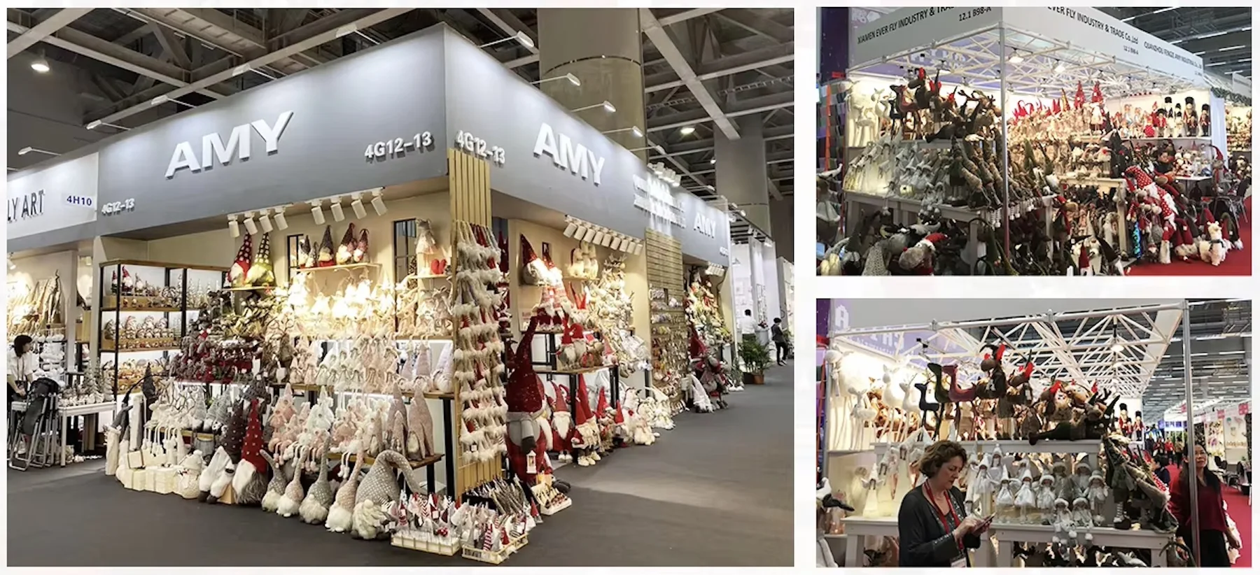 Ever Fly seasonal décor exhibition booths and product displays